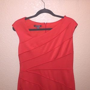 Coral dress
